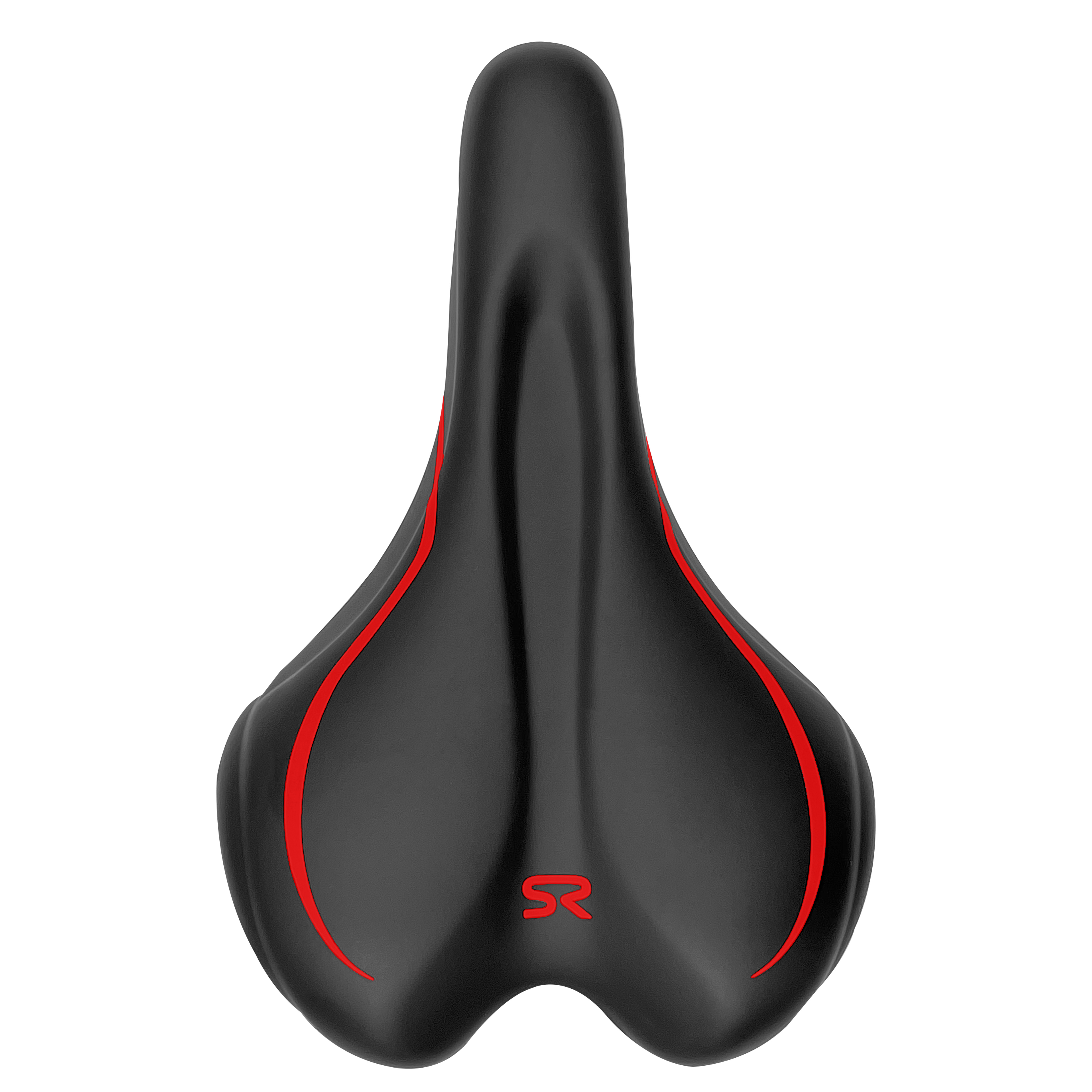 MTB Premium linhas preto/vermelho com carrinho